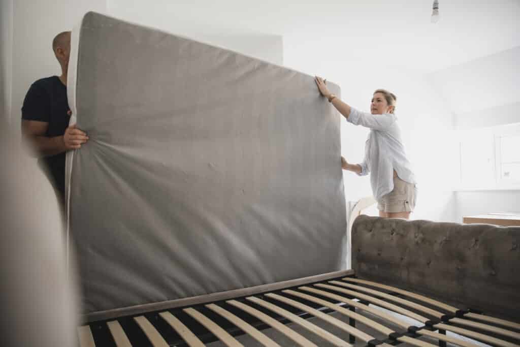 can you sleep on foam mattress right away